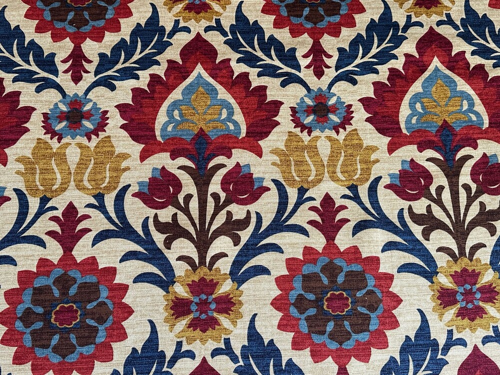 Waverly Santa Maria Collection Upholstery Drapery Cotton 45" x 54" Fabric